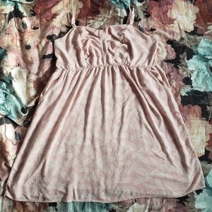 🌸 Torrid Pink Feather Dress 🌸